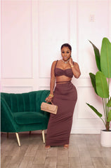 Cocoa Twist Two-Piece Set