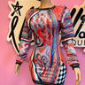 Bold Essence Mesh Mini Dress