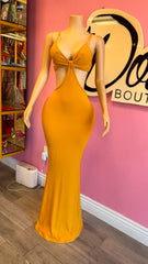 Golden Hour Cutout Maxi Dress