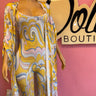 Golden Glow Two-Piece Set