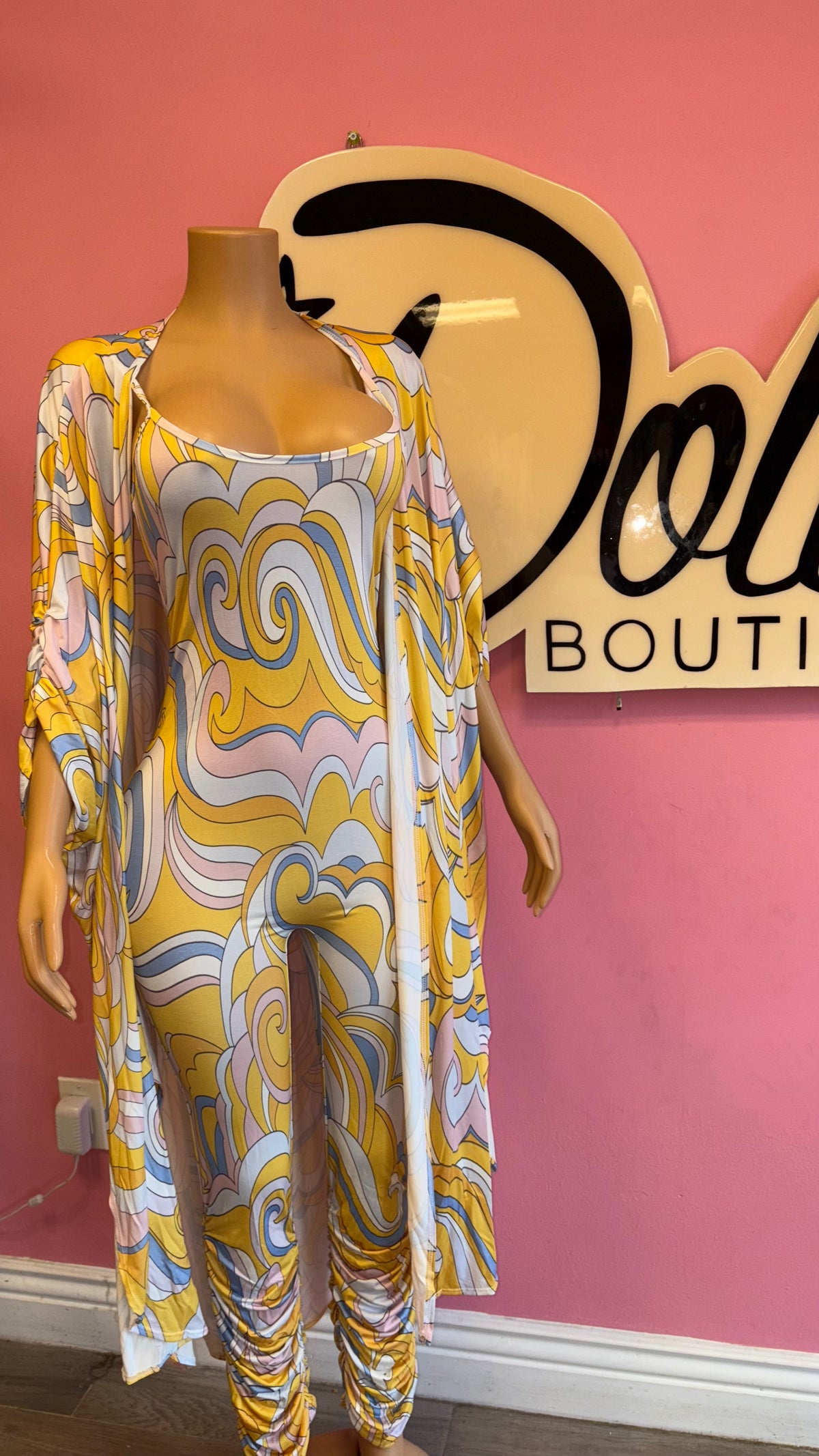 Golden Glow Two-Piece Set